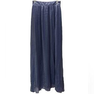 Shabby Apple Long Maxi High Waisted Speckle Iridescent Skirt Size 4 Gyspy Office